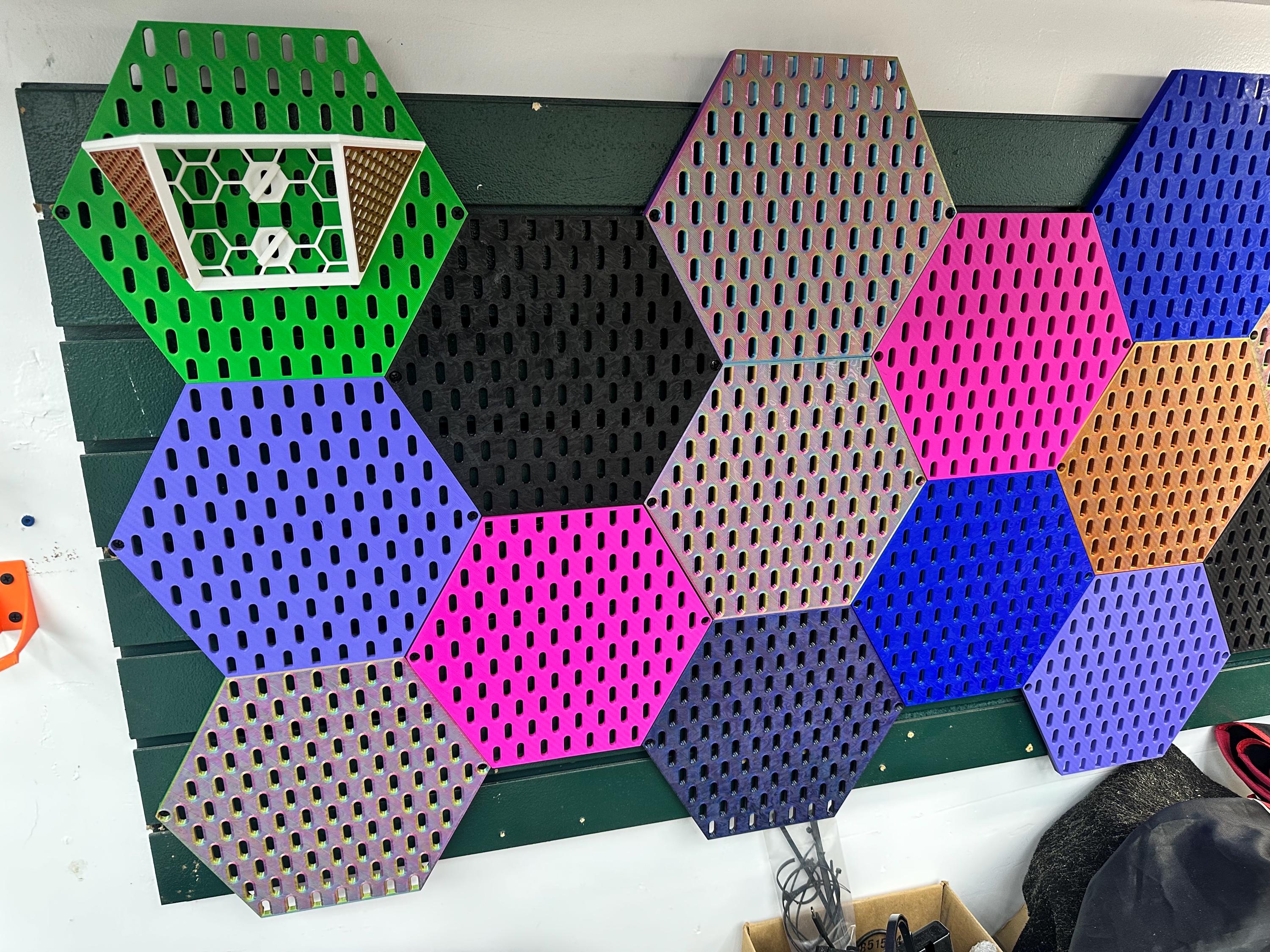 Hexagon IKEA Skadis Panels