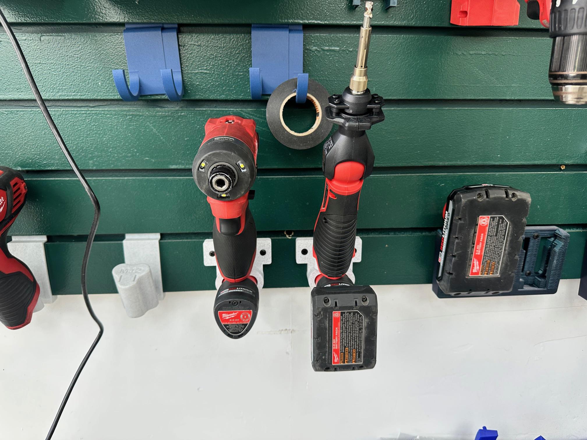 Milwaukee M12 Wall Mounted Tool and Battery Holder
