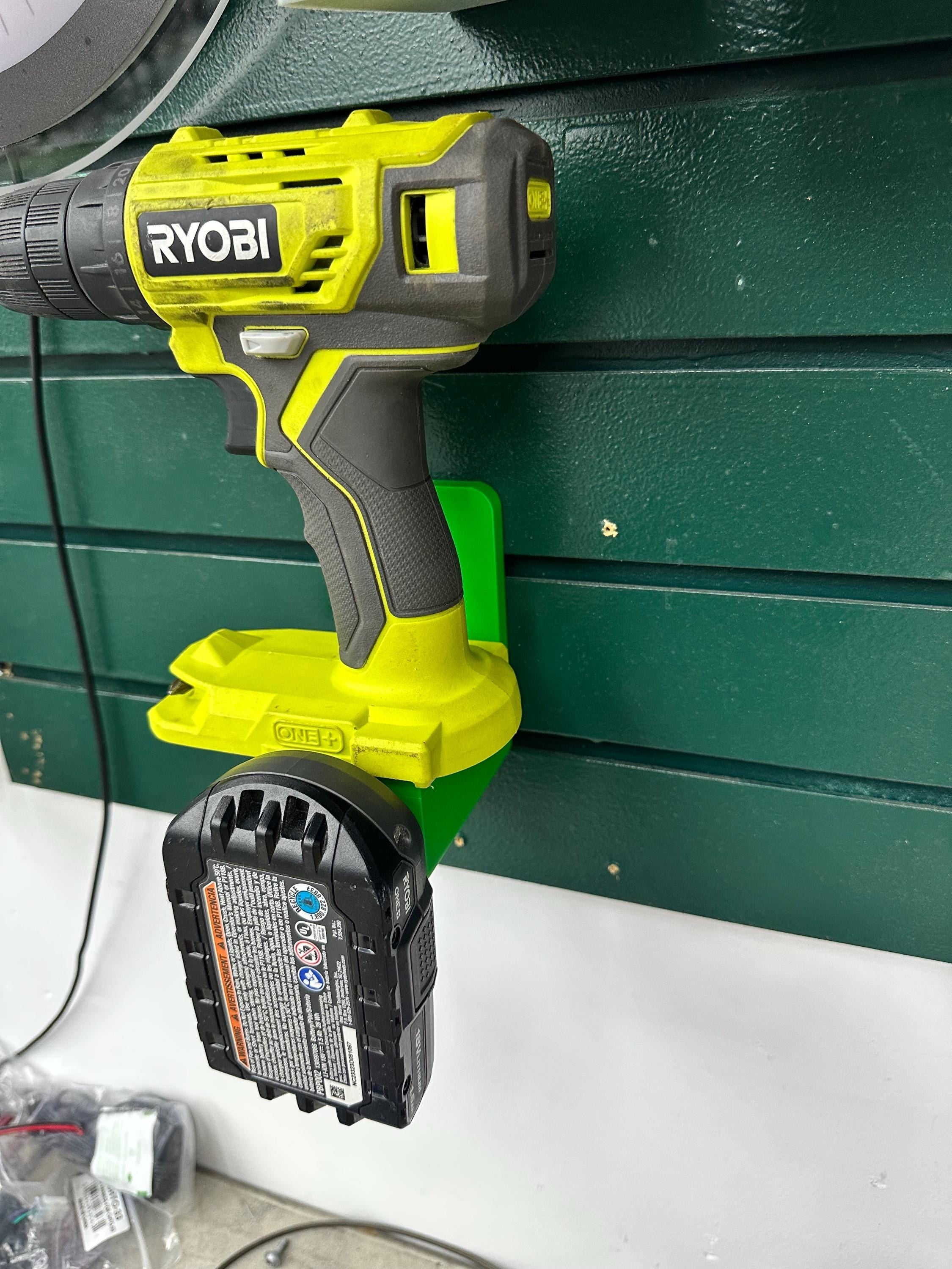 Ryobi ONE+ 18v Wall Mounted Tool and Battery Holder