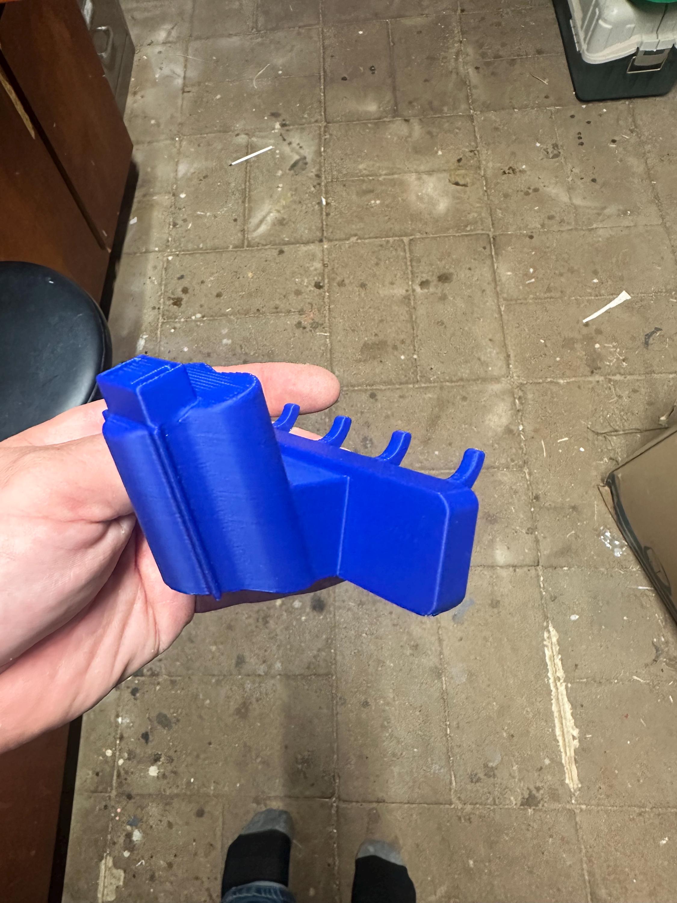 Milwaukee M12 Angled Tool Holder for Pegboard