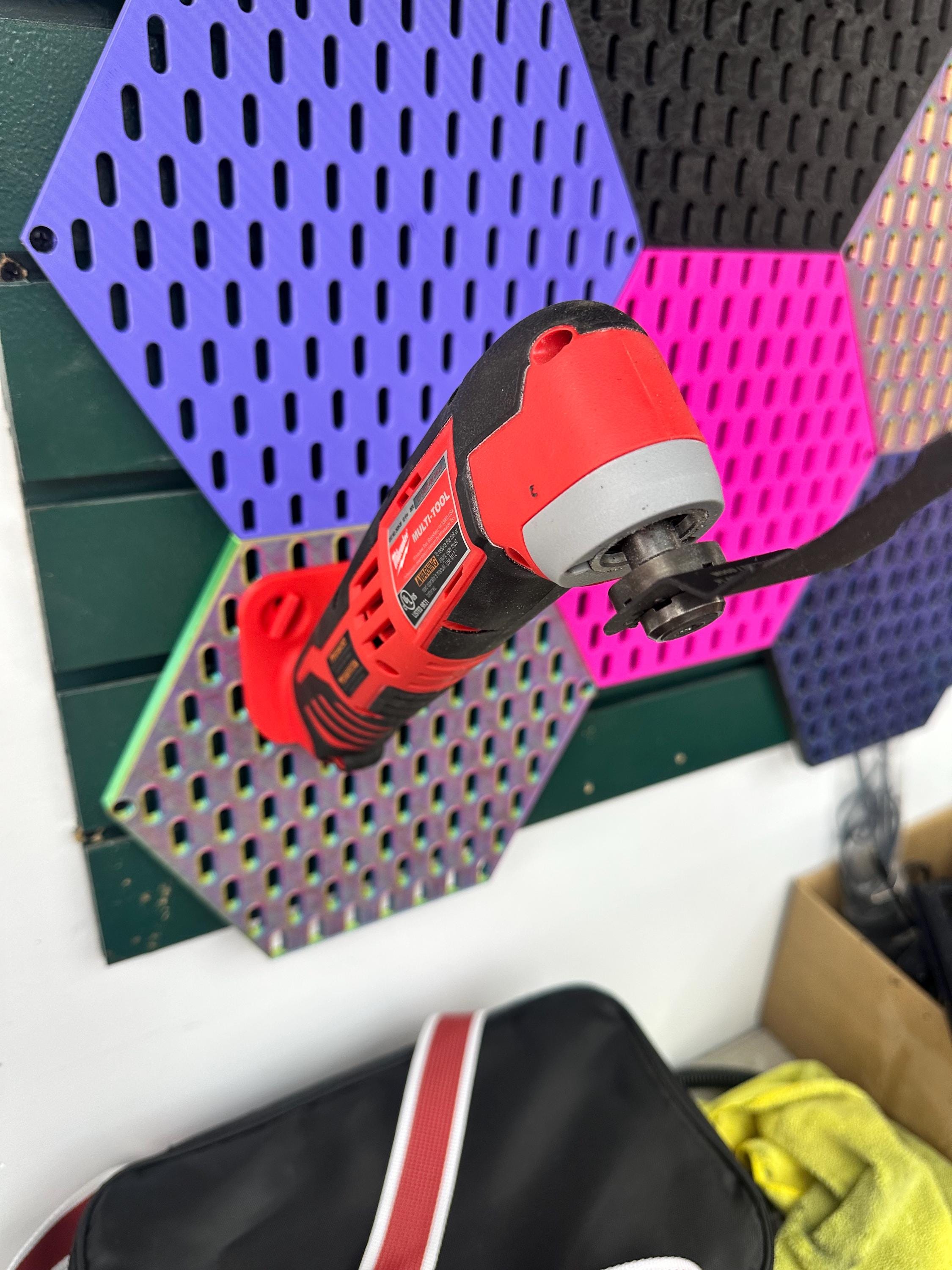 Milwaukee M12 tool holder for IKEA Skadis