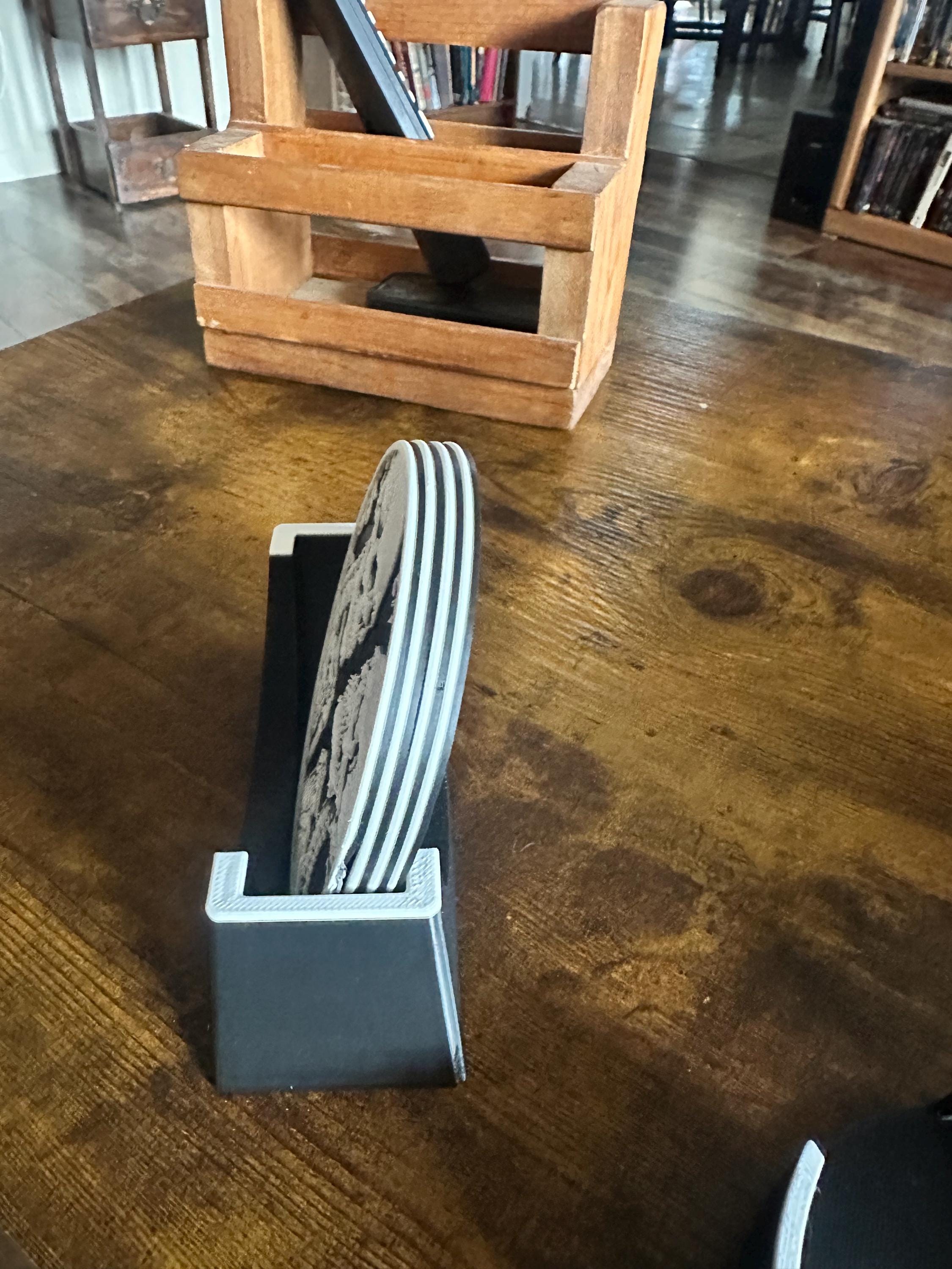 Skeleton Coasters with Holder