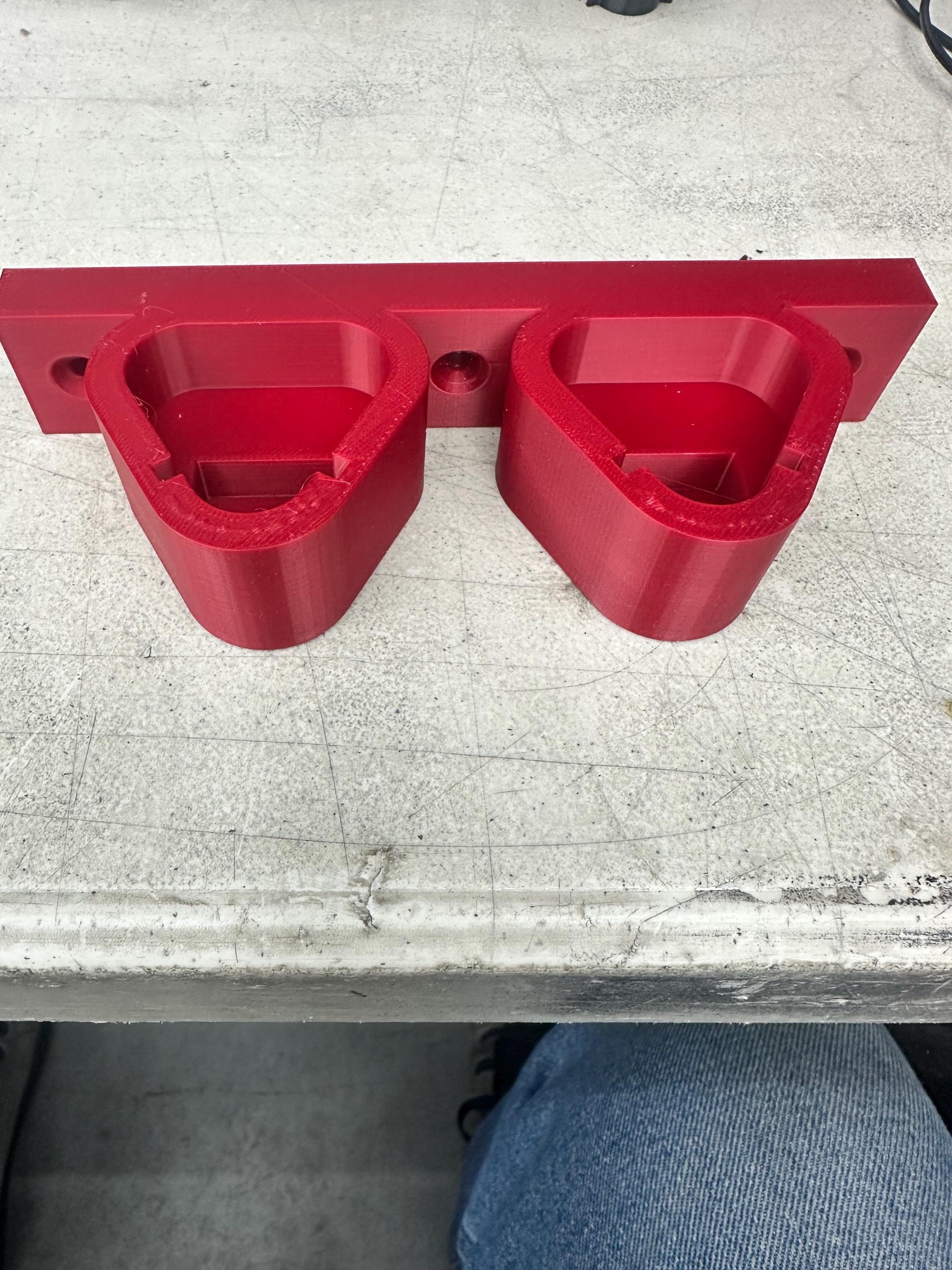 Milwaukee M12 Wall Mounted Battery Holder