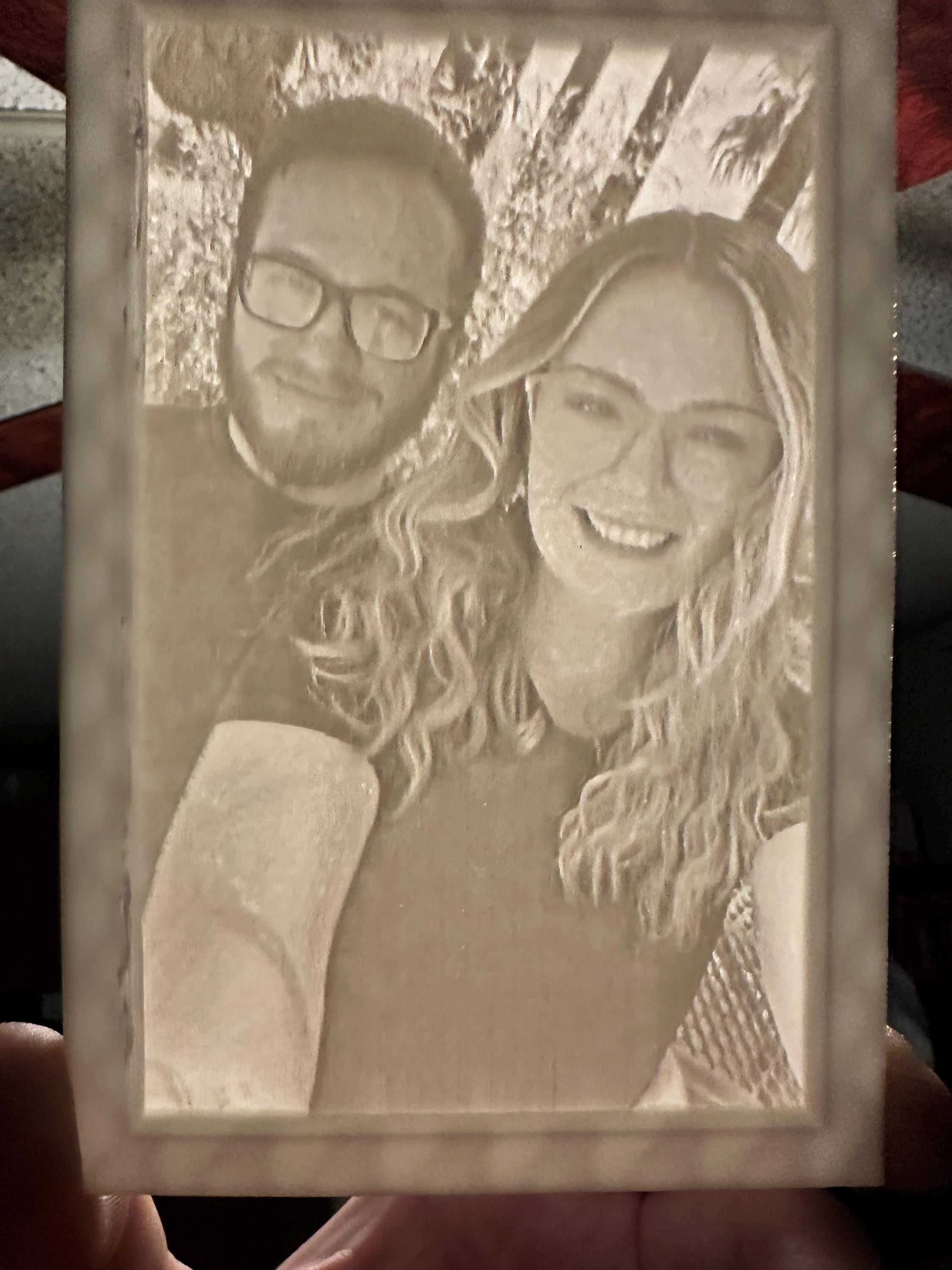 Custom Photo Lithophane