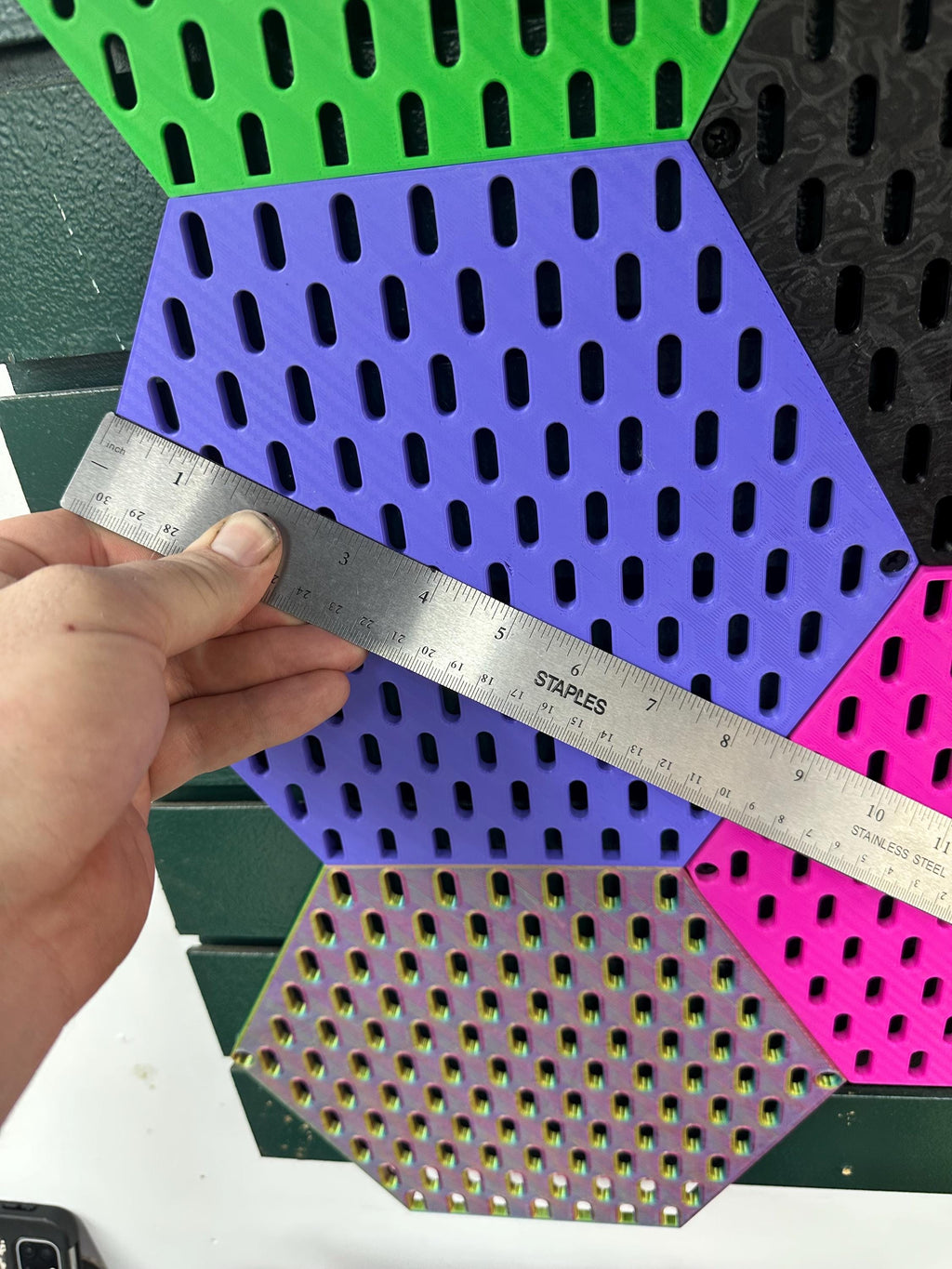 Hexagon IKEA Skadis Panels