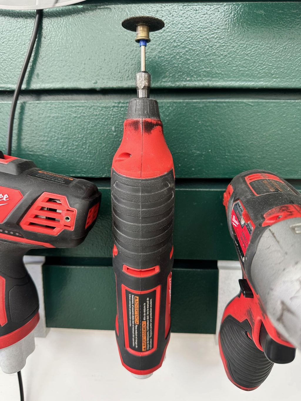 3D Printed Milwaukee M12 Slatwall Tool Holder